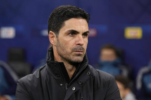 Mikel Arteta og Arsenal jagter en ny angriber.