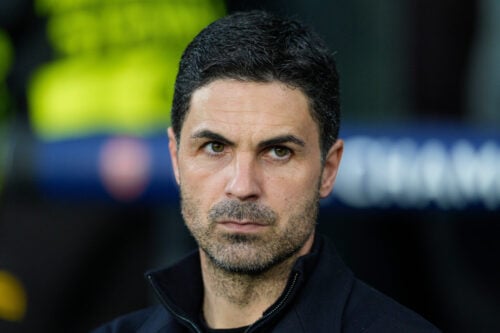 Mikel Arteta og Arsenal har angiveligt vundet transferkampen.