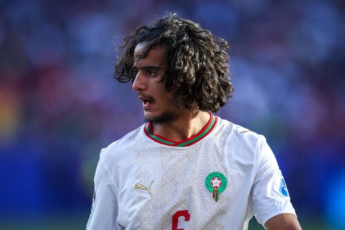 Ayyoub Bouaddi er på radaren hos Liverpool.