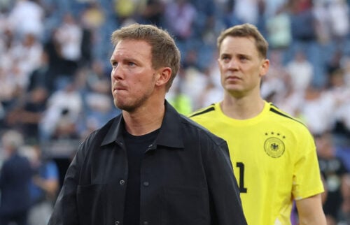 Julian Nagelsmann er snart forid som landstræner for Tyskland.