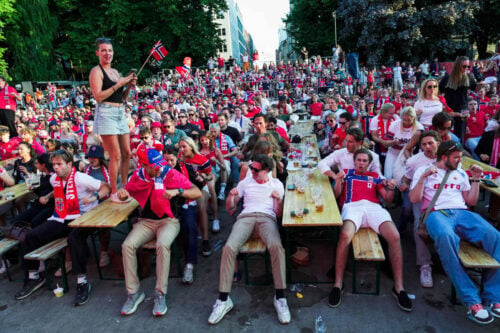Norge og England mødes ved VM lørdag.