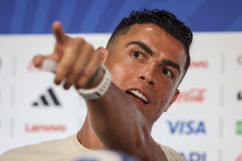 Cristiano Ronaldo er i gang med sit sidste VM.