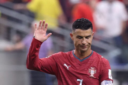 Cristiano Ronaldo og Portugal er færdig ved VM efter et sent 0-1-nederlag til Spanien, hvor en opsigtsvækkende statistik blev en realitet.