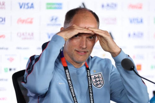 England brager sammen med Argentina i onsdagens semifinale klokken 21.00, hvor vinderen møder Spanien i VM-finalen.