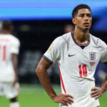 England blev besejret af Argentina i VM-semifinalen, mens Jude Bellingham lod frustationerne koge over efter kampen.