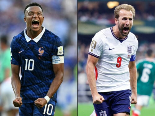 England og Frankrig mødes lørdag aften i bronzekampen ved VM 2026, hvor begge nationer jagter en værdig afslutning på slutrunden.