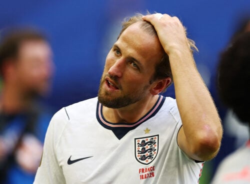 Harry Kane kunne ikke glæde sig fuldt ud.