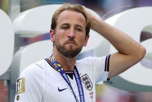 Harry Kane var angrebsmakker med Will Keane.