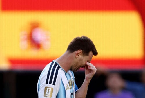 Lionel Messi må se sig overgået af Sidny Lopes Cabral.