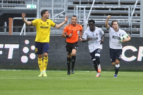Brøndby og AGF tørnede sammen.