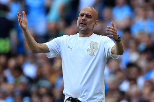 Vilde forhandlinger med Pep Guardiola.