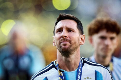 Lionel Messi erstattet af dansker.