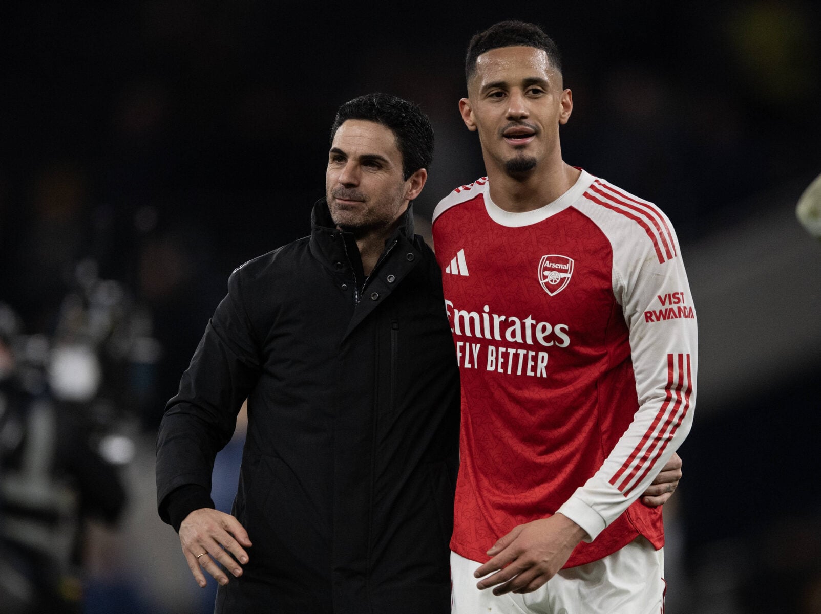 Arsenal deler trist nyt om Saliba.