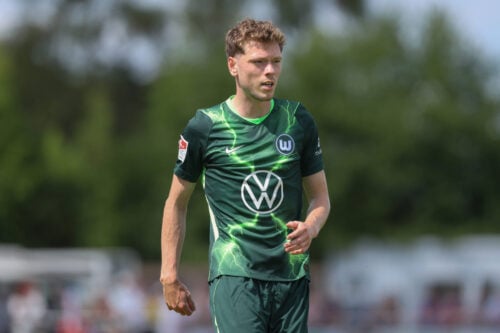 Andreas Skov Olsen kan forlade Wolfsburg.