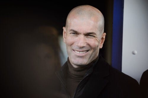 Zinedine Zidane scorer kæmpe job.