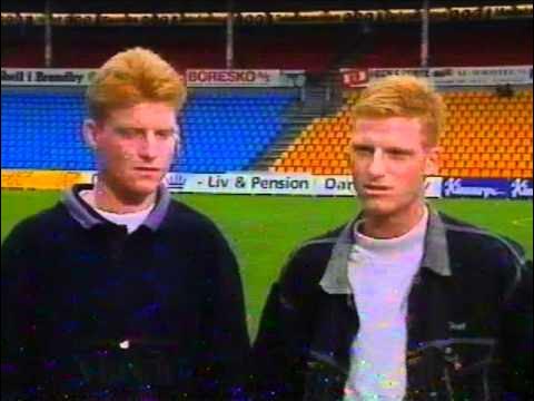 Her ses Martin og Michael Johansen.