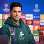 Mikel Arteta og Arsenal mister en spiller.