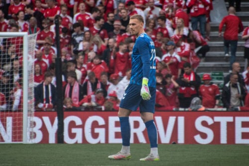 Den danske målmanden Filip Jørgensen kan nok godt regne med, at tiden i Chelsea slutter denne sommer. Flere klubber jagter ham.