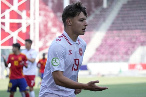 Olti Hyseni var kun starten for Brøndby.