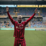 Franculino Djú fortsætter i den grad de gode takter efter sit skifte fra FC Midtjylland til tyrkiske Trabzonspor.