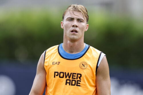 Rasmus Højlund får nu konkurrence fra Romelu Lukaku.