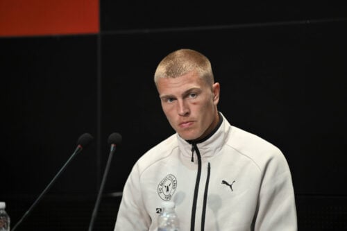 Rasmus Nissen Kristensen mener, at Olti Hyseni vil passe godt ind i Brøndby IF.