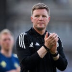 Eddie Howe er fortid i Newcastle.