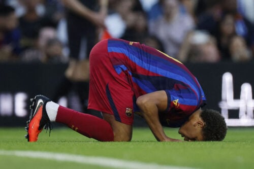 FC Barcelona måtte aflyse en kamp i sidste øjeblik.