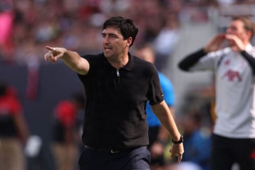 Andoni Iraola og Liverpool er tæt på at sikre sig Ronald Araújo.