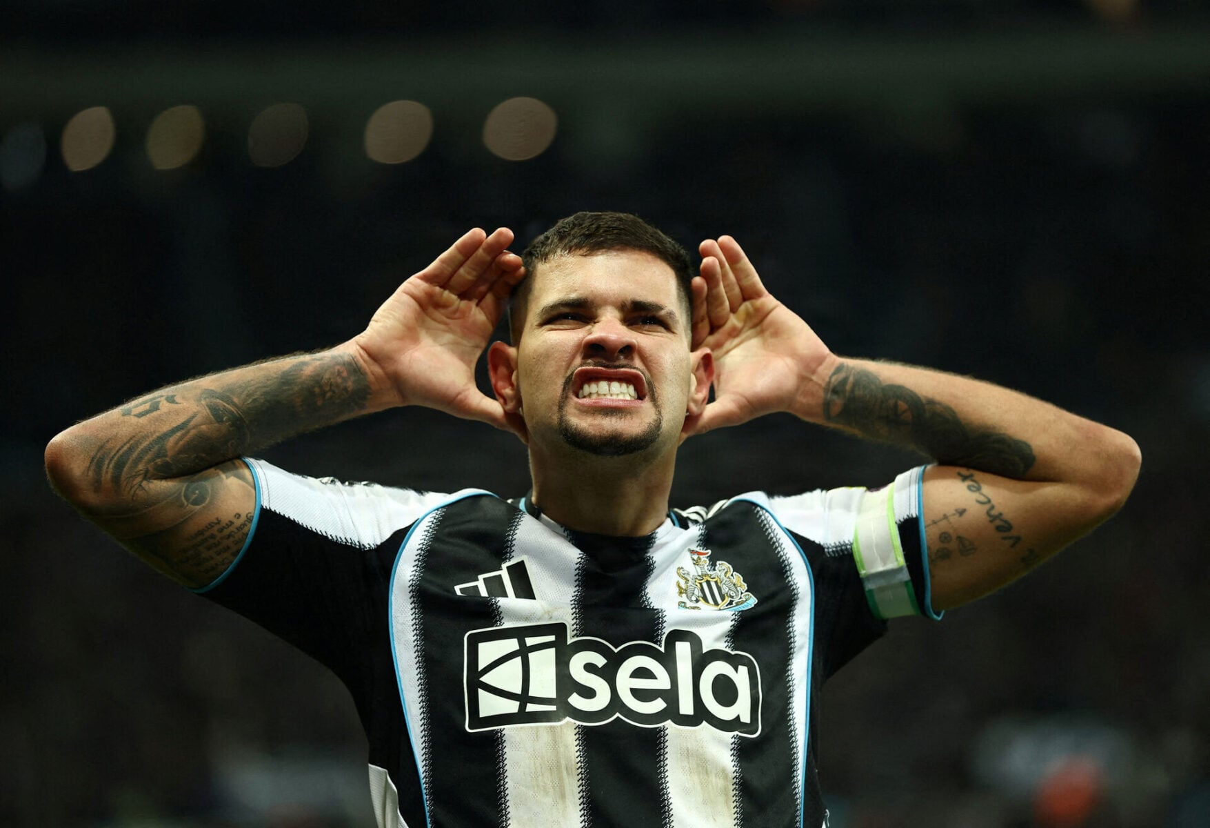 Bruno Guimarães er ny spiller i Arsenal.