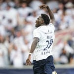 James Bogere var på pletten for AGF.