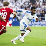 Youssoufa Moukoko reagerede voldsomt.
