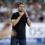 Jakob Poulsen og AGF gør klar til skæbnekampen, når Benfica torsdag kl. 20.00 gæster Cepheus Park Randers i returopgøret i Europa League-playoffen.