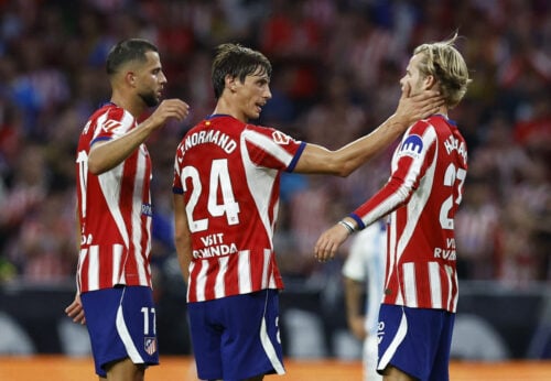 Morten Hjulmand fik en god start i Atlético Madrid, da den spanske storklub vandt 2-0 over Málaga i La Liga-regi.