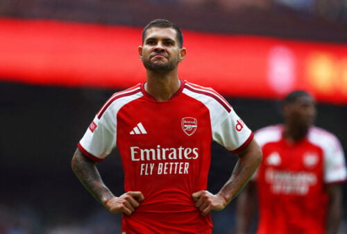 Arsenal må undvære Bruno Guimarães.