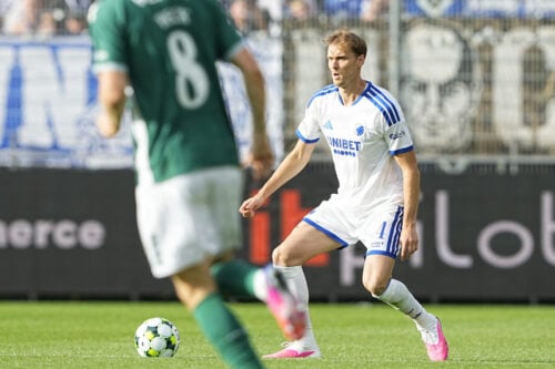 Asger Sørensen var ikke særlig god i sin debut for F.C. København.