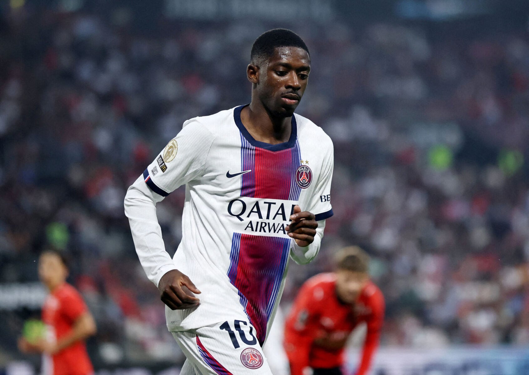 Ousmane Dembélé forlænger med Paris Saint-Germain.