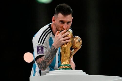Lionel Messi trækker overskrifter.