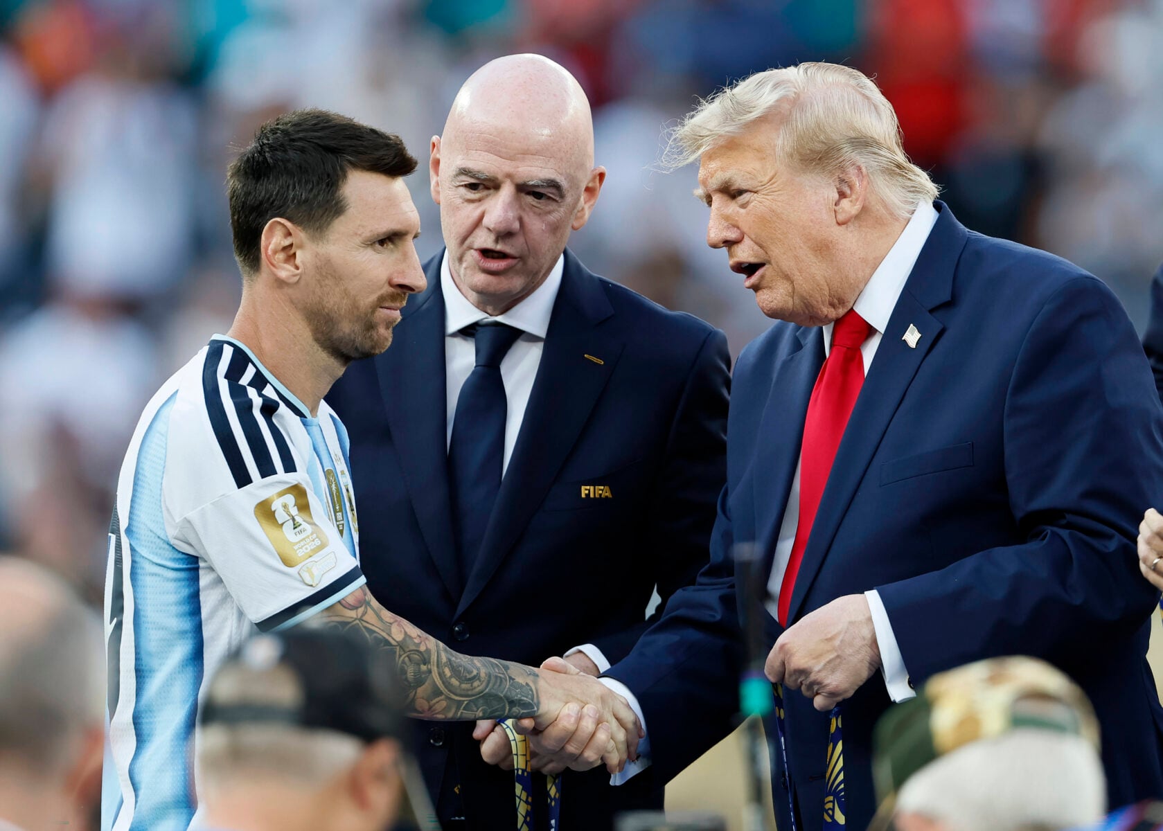 Argentina melder ud om Gianni Infantino.