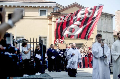Franco Baresi er blevet begravet.