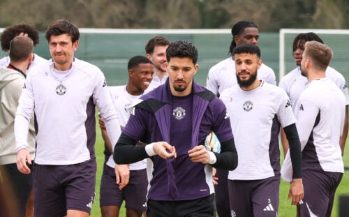 Manchester United nærmer sig afsked med landsholdsspiller.