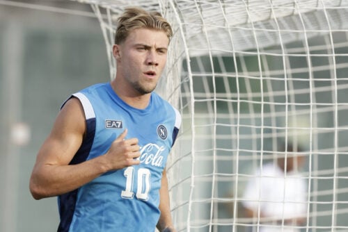 Ny konkurrent på vej til Rasmus Højlund.