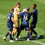 Lukas Jensen er en dansk målmand med succes lige nu.