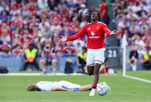 Manchester United tog en sejr.