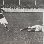 Valdemar Laursen scorer i sin landsholdsebut.