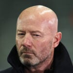 Alan Shearer indtager førstepladsen.