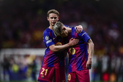 Frenkie de Jong skaber problemer i FC Barcelona.
