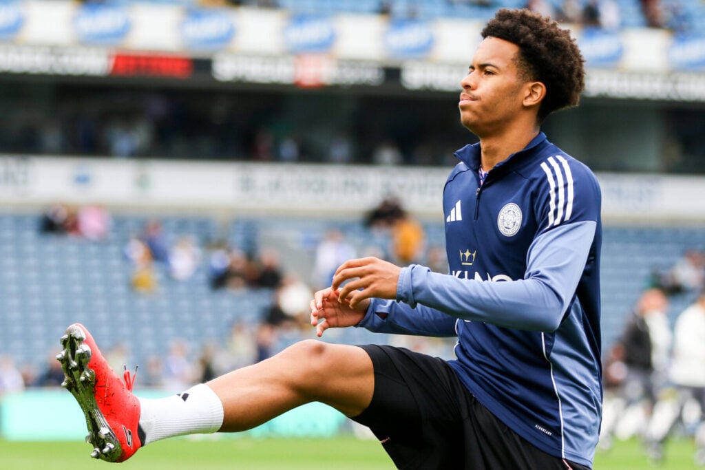 Louis Page har imponeret hos Leicester.
