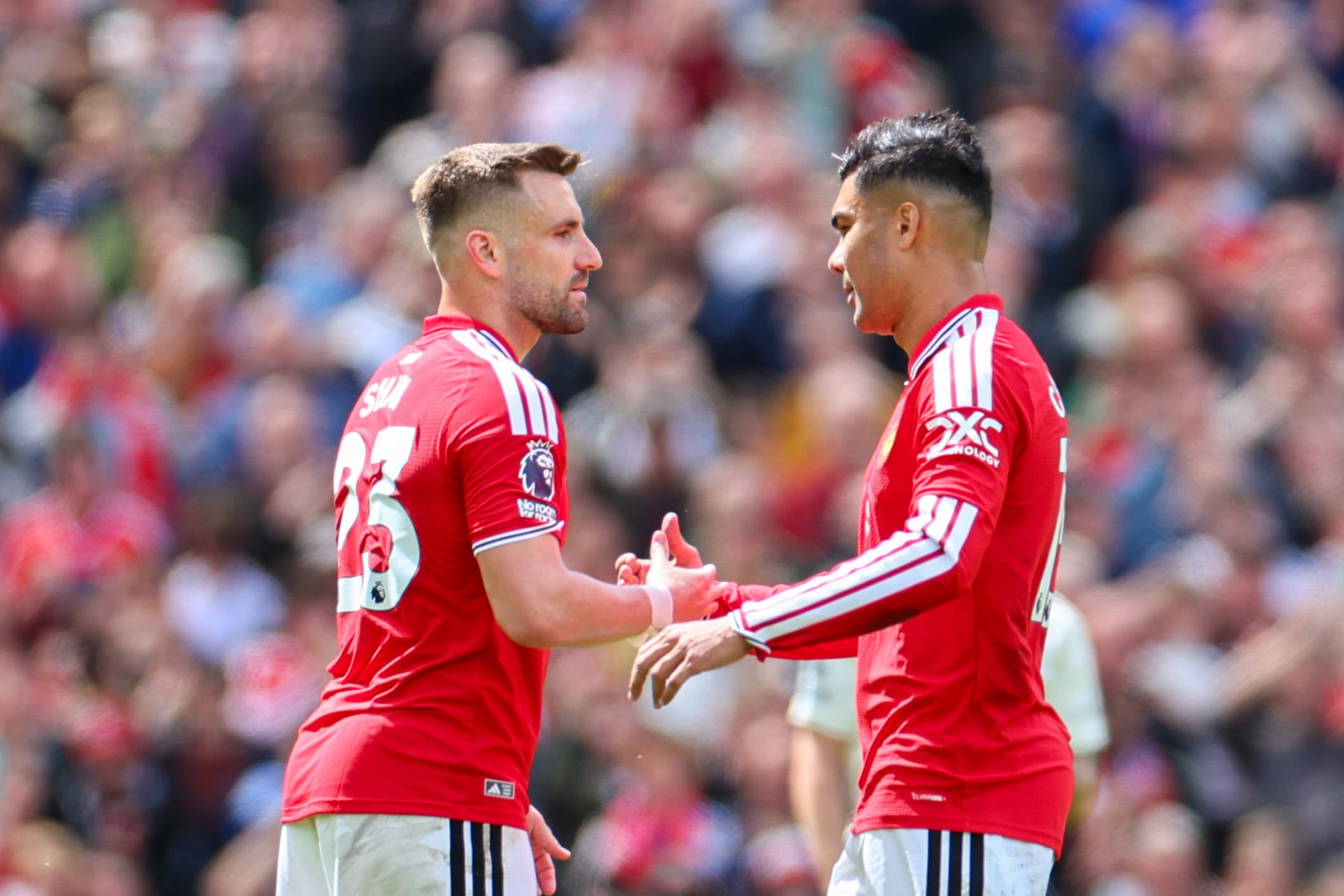 Luke Shaw får opsigtsvækkende kritik.