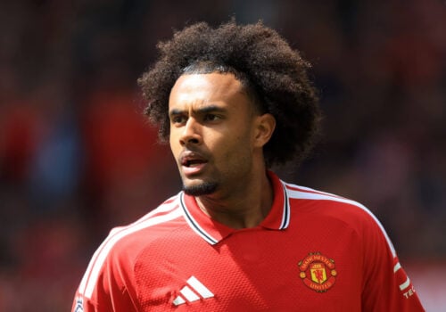 Joshua Zirkzee rykker videre fra Manchester United.